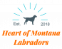 Heart of Montana Labradors logo