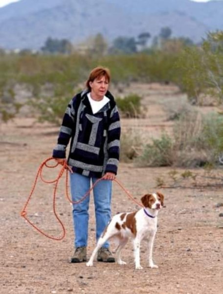 Training my girl Penny
