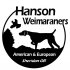 Hanson Weimaraners logo