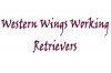 Western Wings Working Retrievers logo